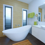 Bathroom renovation with open master bed and bath